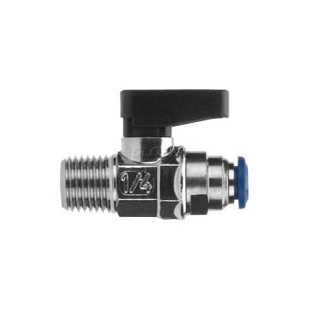 Alpha Technologies AIGNEP Ball Valve 86330-06-06, 3/8" Tube X 3/8" Male Nptf - Min Qty 7 86330-06-06